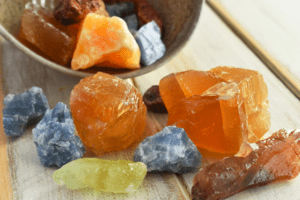 Calcite crystals