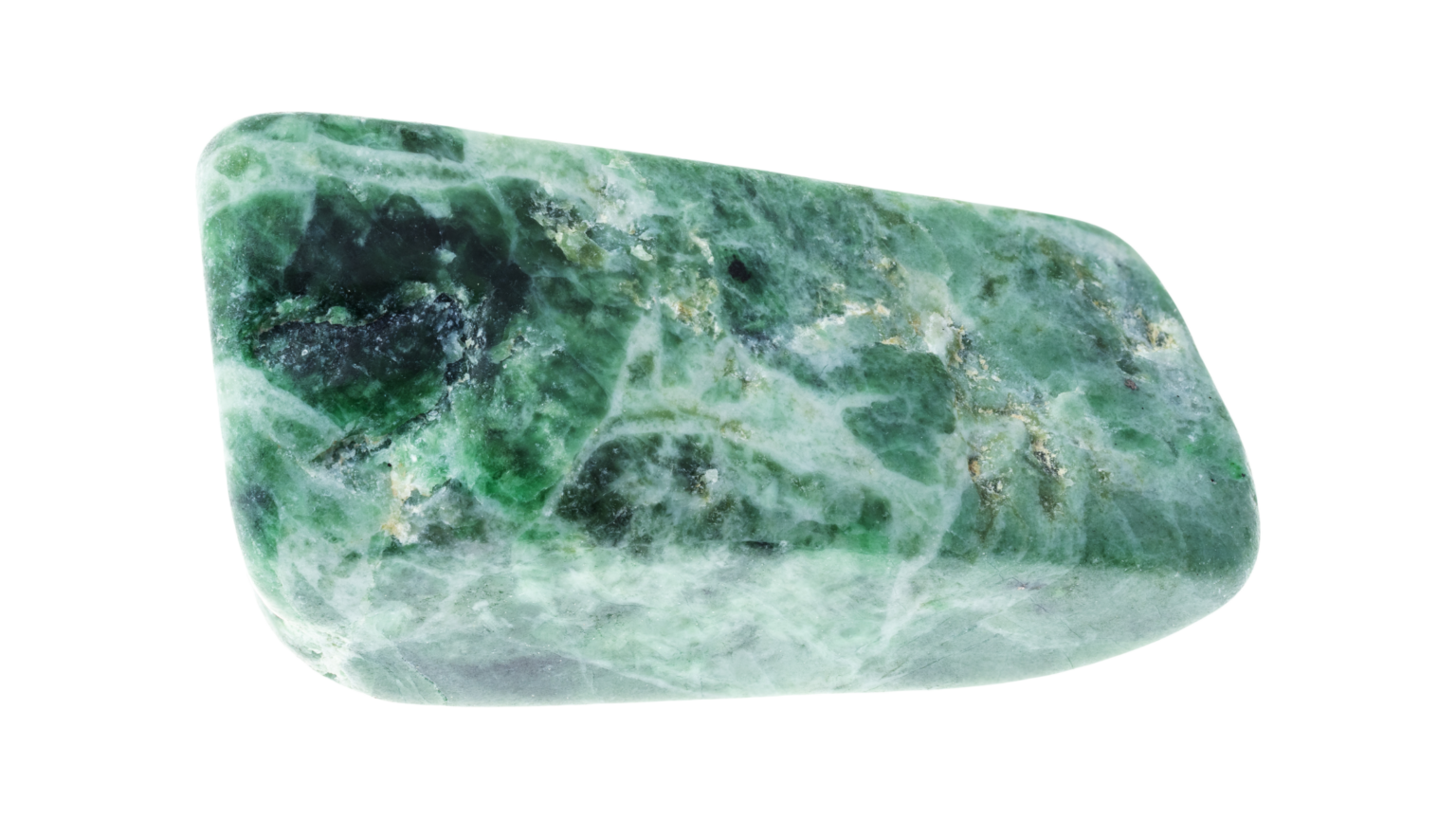 Green jade stone